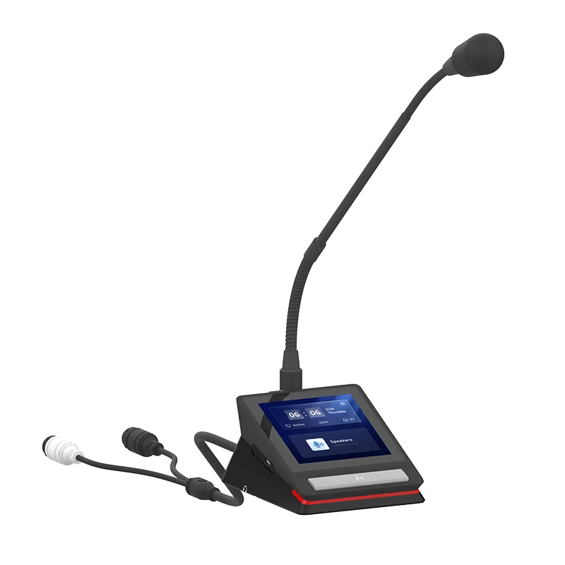 IP-пульт SPON серии LCN-8003 с экраном 4,3″, вид сбоку